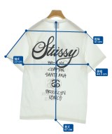 STUSSY（ステューシー）Tシャツ・カットソー 白 サイズ:S メンズ/2200725979492