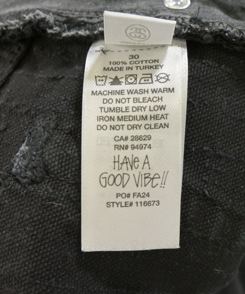 STUSSY（ステューシー）その他 黒 サイズ:30(M位) メンズ/2200725979508
