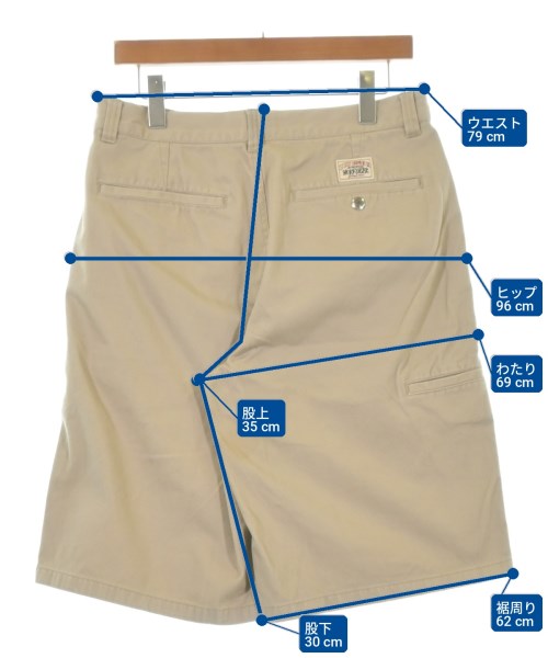 STUSSY（ステューシー）ショートパンツ ベージュ サイズ:30(M位) メンズ/2200725979515