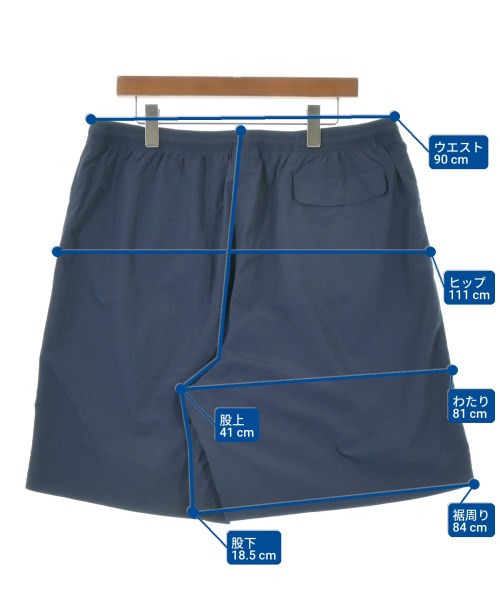 STUSSY（ステューシー）ショートパンツ 紺 サイズ:XXL メンズ/2200725979546