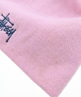 STUSSY（ステューシー）ニットキャップ・ビーニー ピンク サイズ:- メンズ/2200725979560