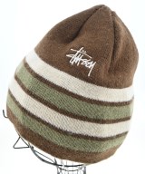 STUSSY（ステューシー）ニットキャップ・ビーニー 茶 サイズ:- メンズ/2200725979577