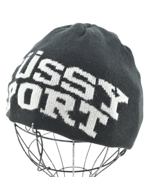 STUSSY（ステューシー）ニットキャップ・ビーニー 黒 サイズ:- メンズ/2200725979607