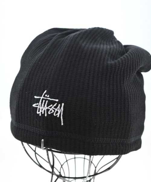 STUSSY（ステューシー）ニットキャップ・ビーニー 黒 サイズ:- メンズ/2200725979614