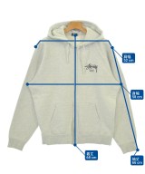 STUSSY（ステューシー）パーカー グレー サイズ:M メンズ/2200727830029
