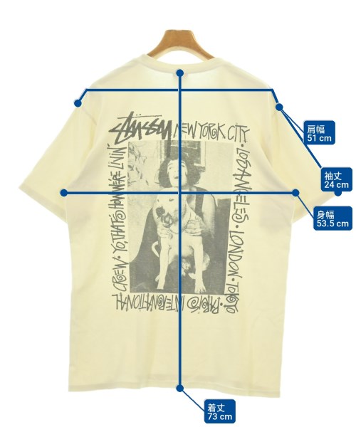 STUSSY（ステューシー）Tシャツ・カットソー 白 サイズ:M メンズ/2200727830050