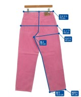 STUSSY（ステューシー）デニムパンツ ピンク サイズ:28(S位) メンズ/2200727830081