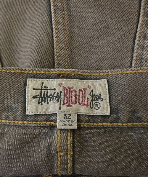 STUSSY（ステューシー）デニムパンツ 茶 サイズ:32(L位) メンズ/2200729119016