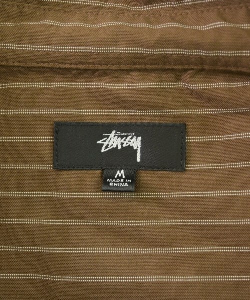 STUSSY（ステューシー）カジュアルシャツ 茶 サイズ:M メンズ/2200729154031