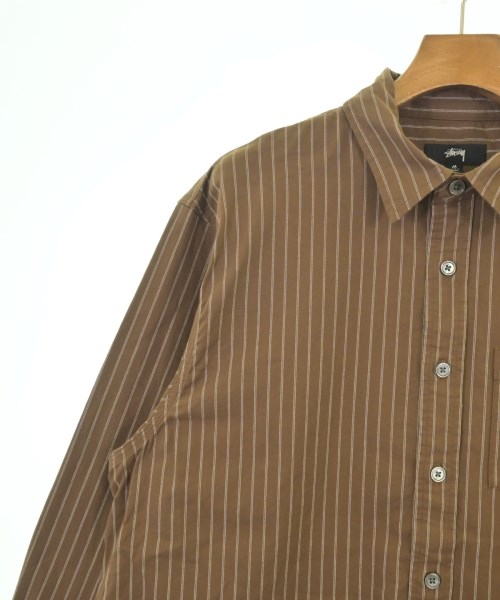 STUSSY（ステューシー）カジュアルシャツ 茶 サイズ:M メンズ/2200729154031