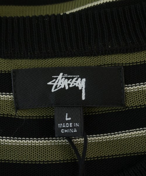 STUSSY（ステューシー）ニット・セーター カーキ サイズ:L メンズ/2200729154062