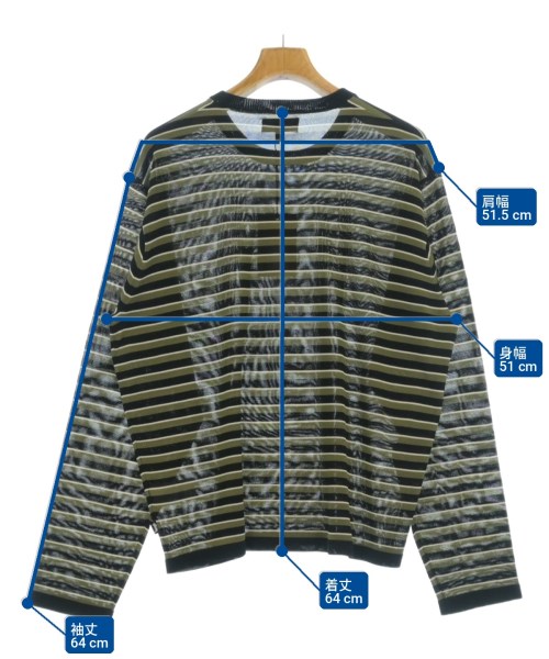 STUSSY（ステューシー）ニット・セーター カーキ サイズ:L メンズ/2200729154062