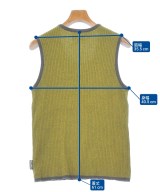 STUSSY（ステューシー）ベスト カーキ サイズ:M メンズ/2200682446013
