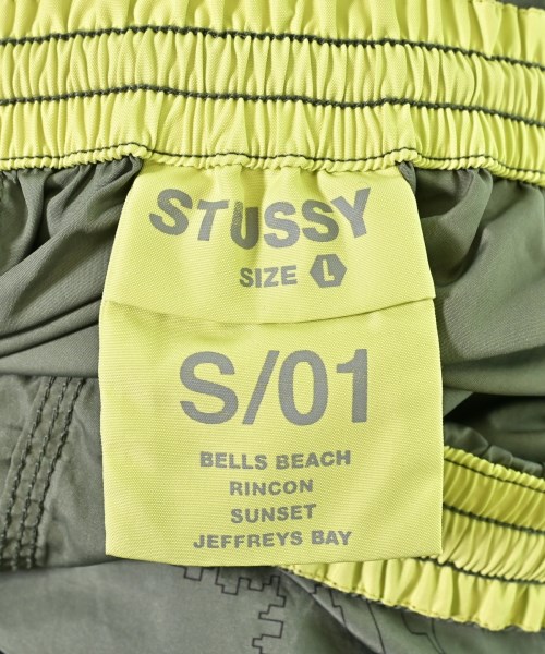 STUSSY（ステューシー）ショートパンツ カーキ サイズ:L メンズ/2200678340097