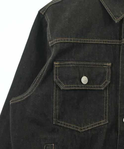 STUSSY（ステューシー）デニムジャケット 黒 サイズ:M メンズ/2200682556019