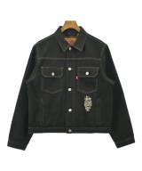 STUSSY（ステューシー）デニムジャケット 黒 サイズ:M メンズ/2200682556019
