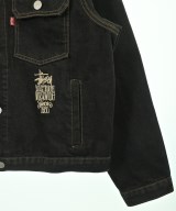 STUSSY（ステューシー）デニムジャケット 黒 サイズ:M メンズ/2200682556019