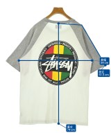 STUSSY（ステューシー）Tシャツ・カットソー 白 サイズ:L メンズ/2200682614030