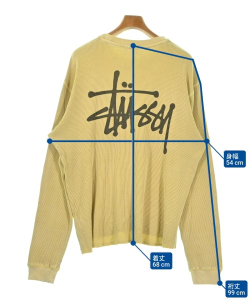 STUSSY（ステューシー）Tシャツ・カットソー 黄 サイズ:M メンズ/2200683000016