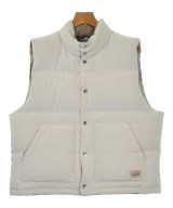 STUSSY（ステューシー）ダウンジャケット/ダウンベスト 白 サイズ:S メンズ/2200676612028