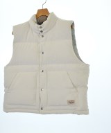 STUSSY（ステューシー）ダウンジャケット/ダウンベスト 白 サイズ:S メンズ/2200676612028