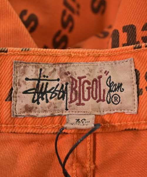 STUSSY（ステューシー）デニムパンツ オレンジ サイズ:30(M位) メンズ/2200683842128