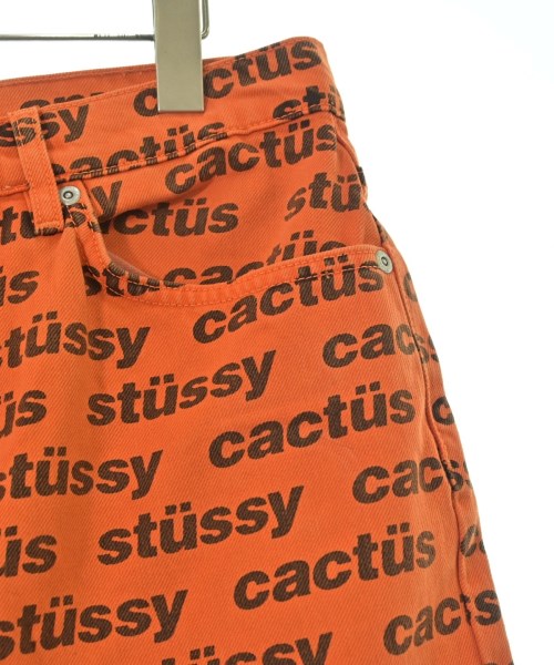 STUSSY（ステューシー）デニムパンツ オレンジ サイズ:30(M位) メンズ/2200683842128