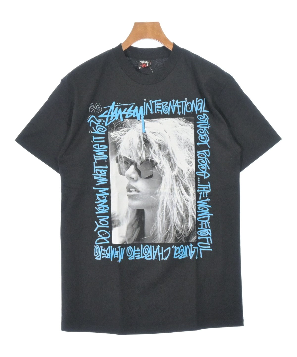 STUSSY（ステューシー）Tシャツ・カットソー 黒 サイズ:M メンズ