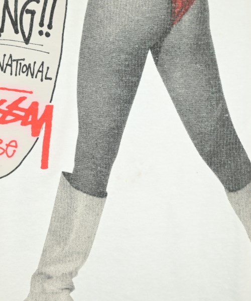 STUSSY（ステューシー）Tシャツ・カットソー 白 サイズ:L メンズ/2200685118030