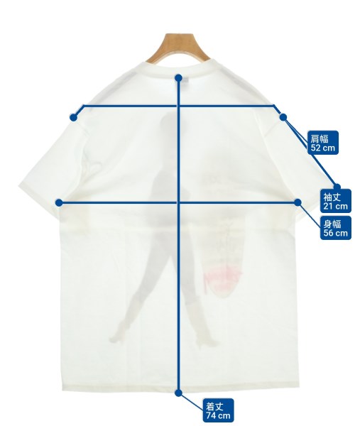 STUSSY（ステューシー）Tシャツ・カットソー 白 サイズ:L メンズ/2200685118030