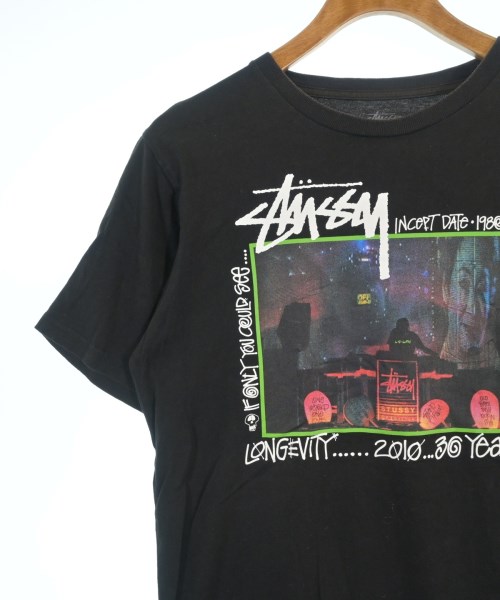 STUSSY（ステューシー）Tシャツ・カットソー 黒 サイズ:M メンズ/2200685118061