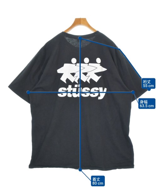 STUSSY（ステューシー）Tシャツ・カットソー 黒 サイズ:XXL メンズ/2200685213292