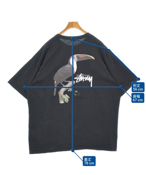 STUSSY（ステューシー）Tシャツ・カットソー 黒 サイズ:XXL メンズ/2200685213322
