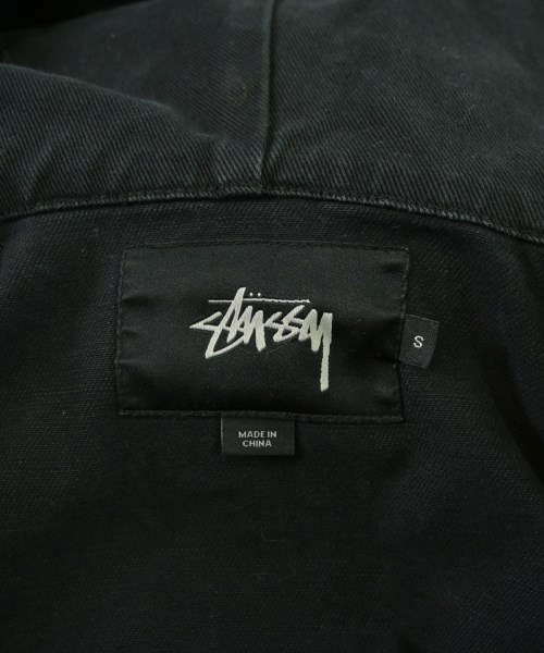 STUSSY（ステューシー）モッズコート 黒 サイズ:S メンズ/2200685593011