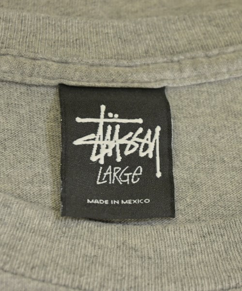 STUSSY（ステューシー）Tシャツ・カットソー グレー サイズ:L メンズ/2200685801086