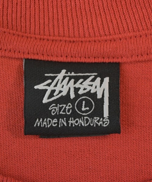 STUSSY（ステューシー）Tシャツ・カットソー 赤 サイズ:L メンズ/2200686014058