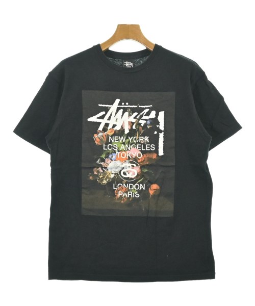 STUSSY(ステューシー)Tシャツ・カットソー 黒 サイズ:M/2200685871263