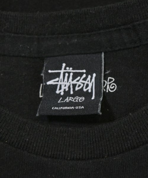 STUSSY（ステューシー）Tシャツ・カットソー 黒 サイズ:L メンズ/2200685871324