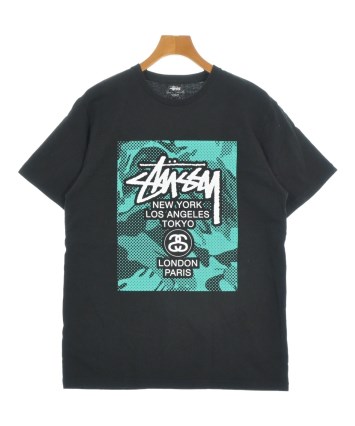 STUSSY（ステューシー）Tシャツ・カットソー 黒 サイズ:L メンズ