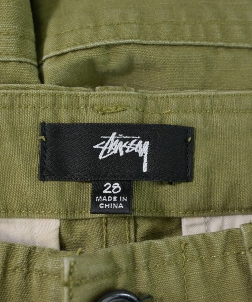 STUSSY（ステューシー）カーゴパンツ カーキ サイズ:28(S位) メンズ/2200686152033