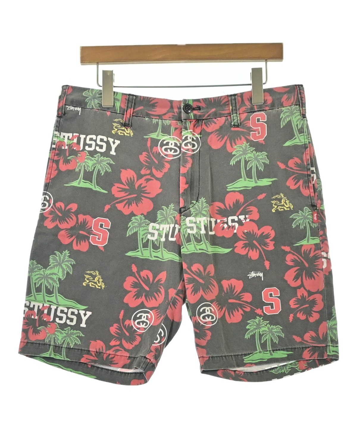STUSSY（ステューシー）ショートパンツ グレー サイズ:32(L位) メンズ