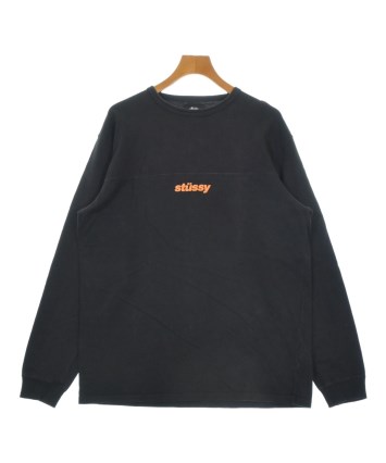 お値下げ！【未着用】Stussy XL 長袖 カットソー ブラック STUSSY（ステューシー）Tシャツ・カットソー 黒 サイズ:XL メンズ