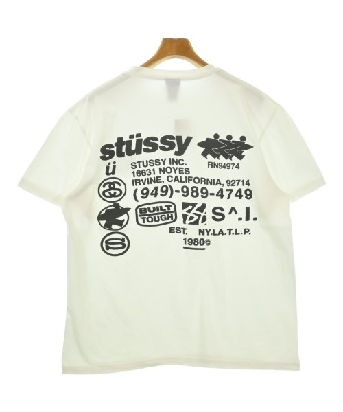 STUSSY（ステューシー）Tシャツ・カットソー 白 サイズ:M メンズ/2200687207039