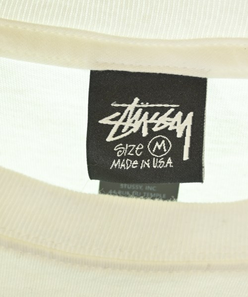 STUSSY（ステューシー）Tシャツ・カットソー 白 サイズ:M メンズ/2200687207039