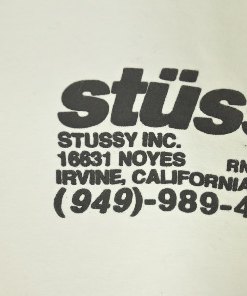 STUSSY（ステューシー）Tシャツ・カットソー 白 サイズ:M メンズ/2200687207039