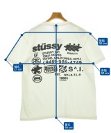 STUSSY（ステューシー）Tシャツ・カットソー 白 サイズ:M メンズ/2200687207039