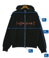 STUSSY（ステューシー）パーカー 黒 サイズ:M メンズ/2200672945465