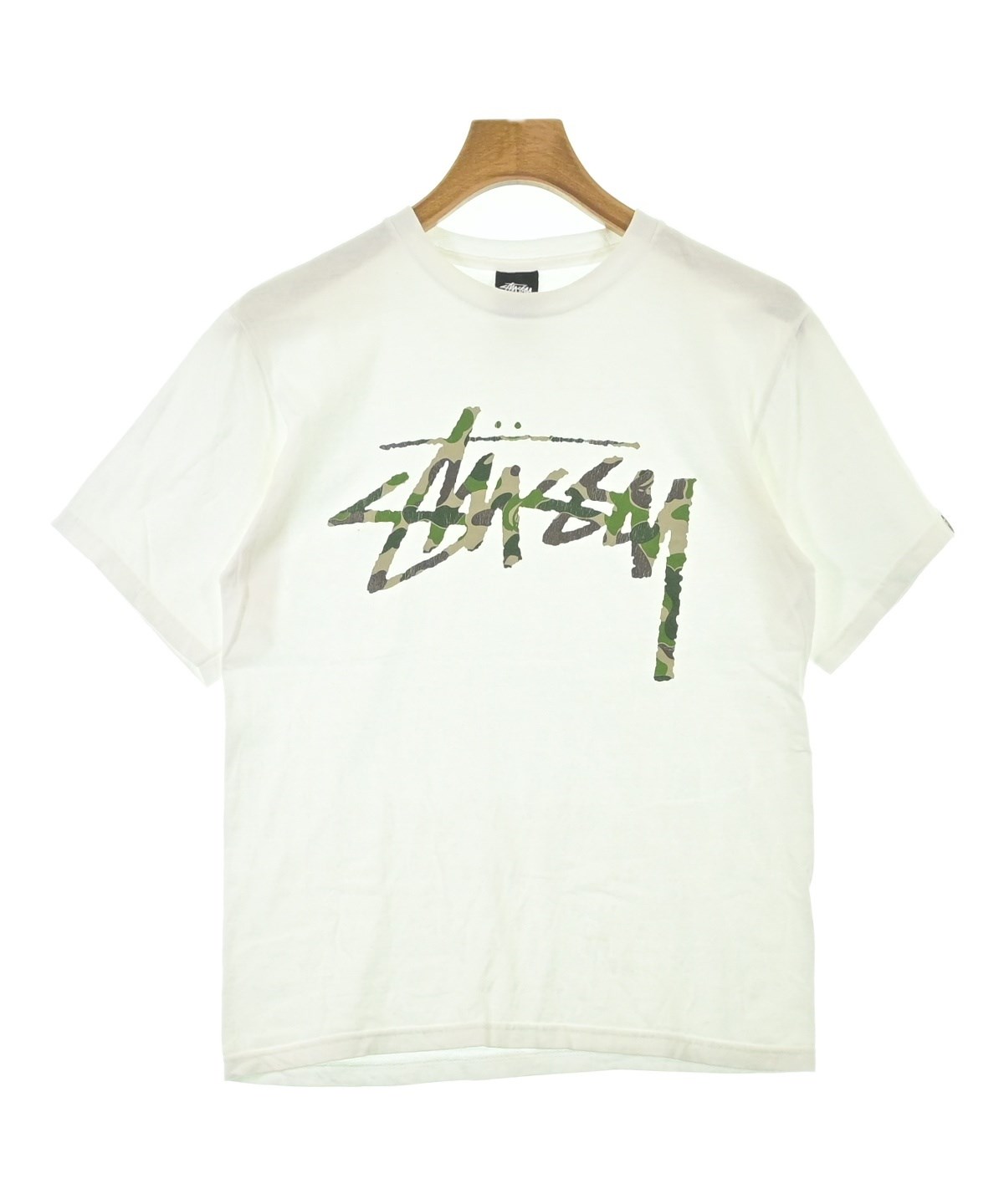 STUSSY（ステューシー）Tシャツ・カットソー 白 サイズ:S メンズ