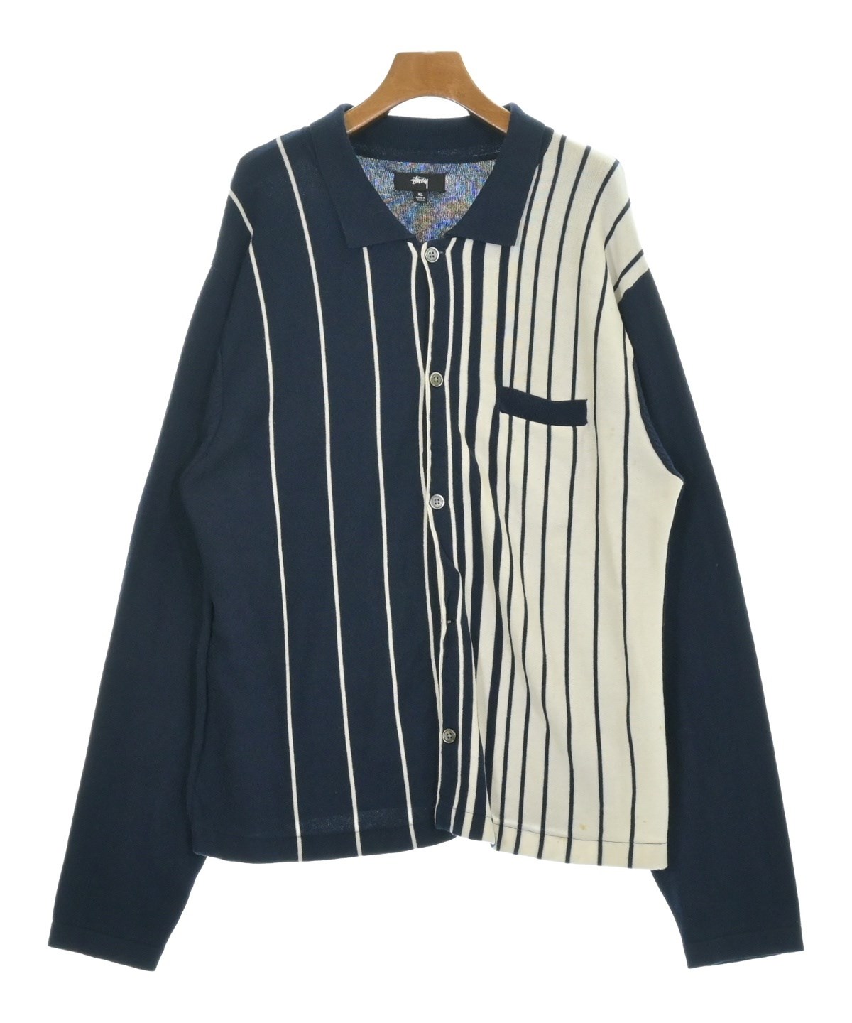 STUSSY（ステューシー）カーディガン 紺 サイズ:XL メンズ