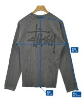 STUSSY（ステューシー）Tシャツ・カットソー グレー サイズ:S メンズ/2200686050155